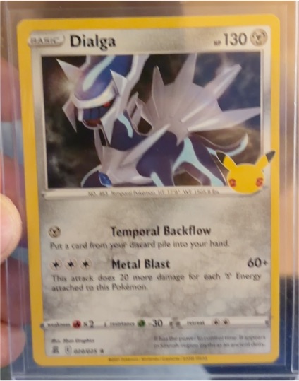 2021 Pokémon Celebrations 20/25 Dialga — front