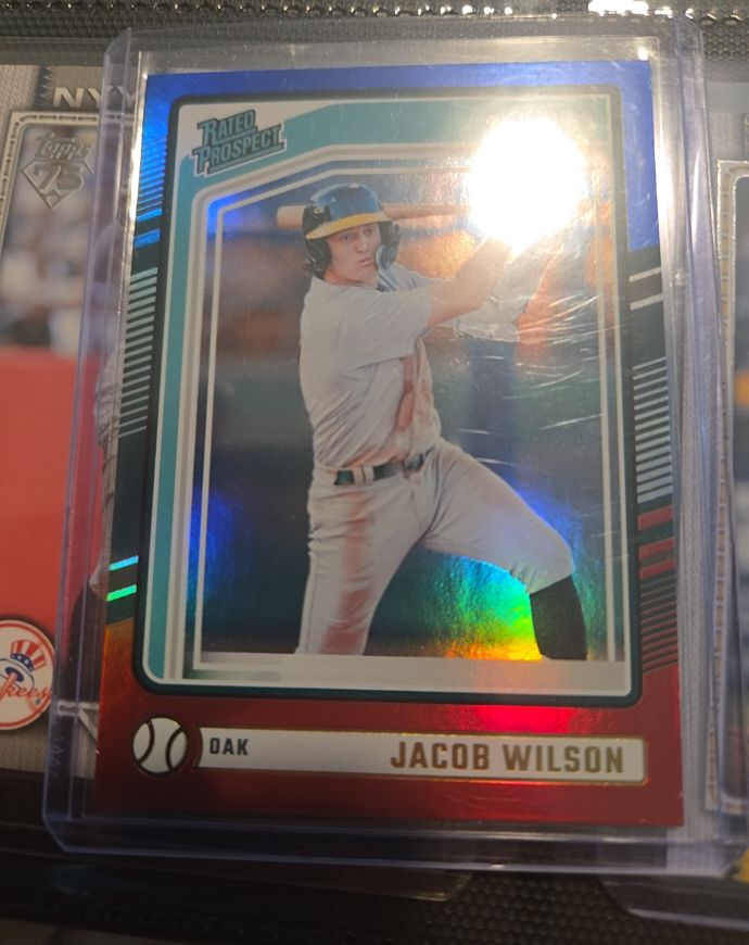 2024 Panini Donruss Rated Prospect #181 Jacob Wilson — front