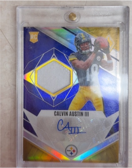 2022 Panini Phoenix #RJA-CA Calvin Austin III — front
