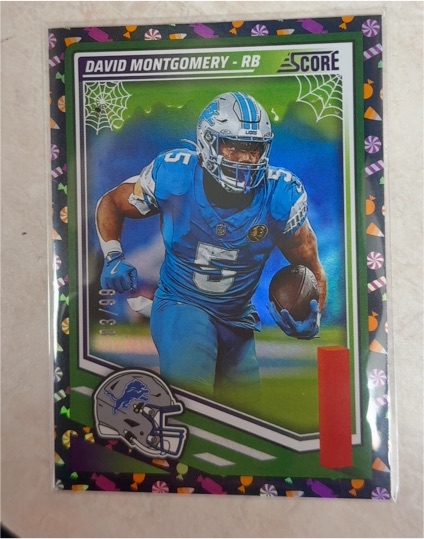 2025 Panini Score-A-Treat #103 David Montgomery — front