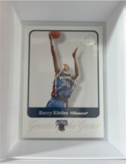 2001 Fleer Greats of the Game #47 Kerry Kittles — front