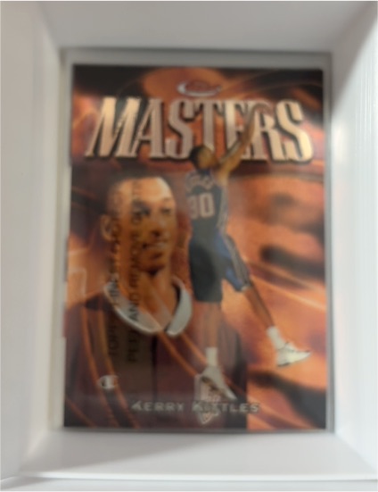 1997-98 Topps Finest Masters #238 Kerry Kittles — front