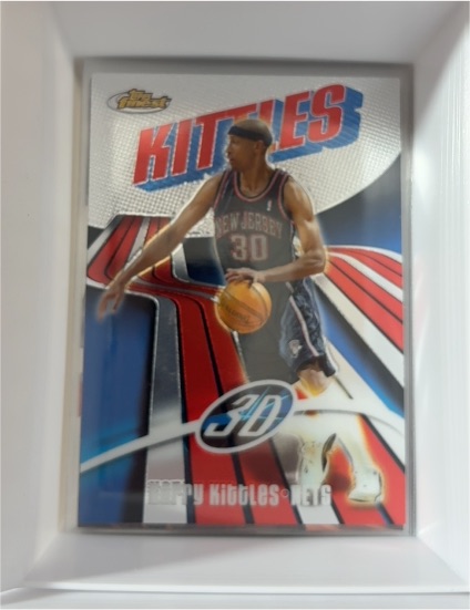 2003-04 Topps Finest #30 Kerry Kittles — front
