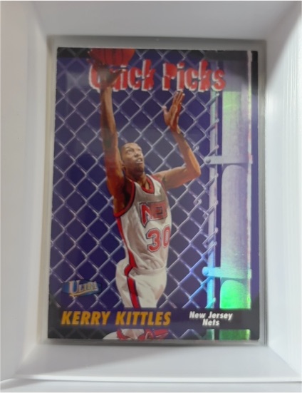 1997-98 Fleer Ultra Quick Picks #4 Kerry Kittles — front