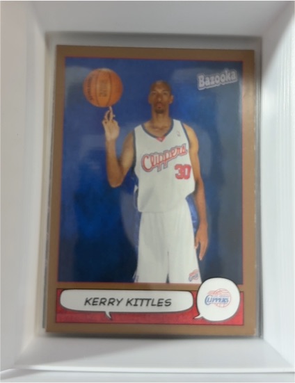 2004-05 Topps Bazooka #75 Kerry Kittles — front