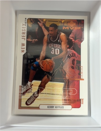 2000-01 Upper Deck MVP #105 Kerry Kittles — front