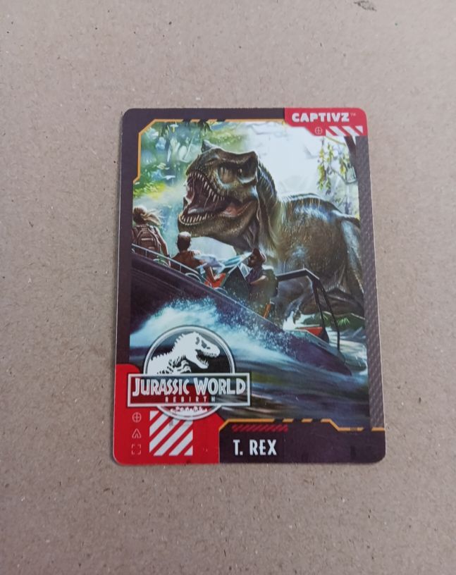 2020 Aquarius Jurassic World Captivz T. Rex — front