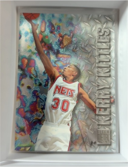 1996-97 Fleer Metal #192 Kerry Kittles Rookie — front