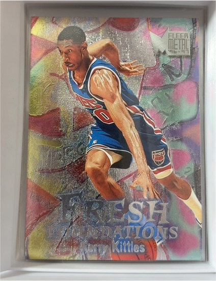1996-97 Fleer Metal #237 Kerry Kittles Fresh Foundations Rookie — front
