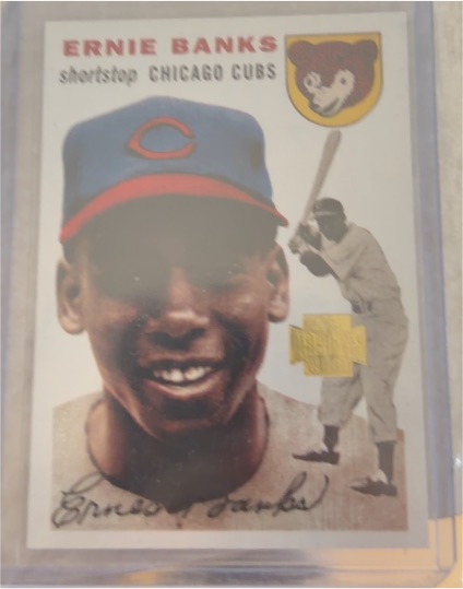 1954 Topps #94 Ernie Banks — front