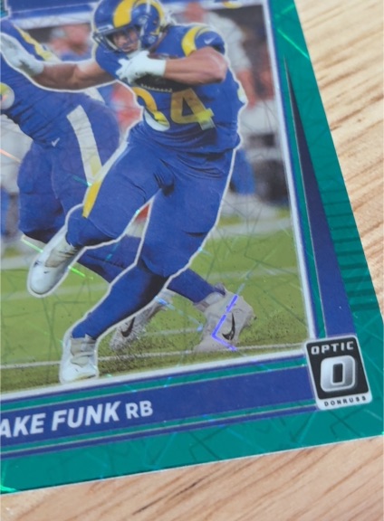 2021 Donruss Optic #295 Jake Funk — front