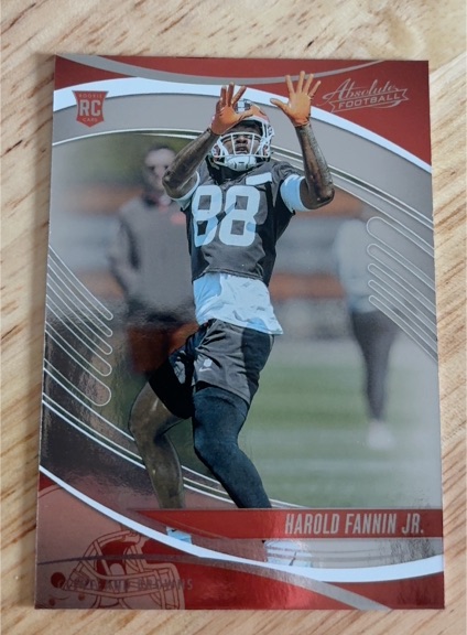 2025 Panini Absolute #126 Harold Fannin Jr. — front