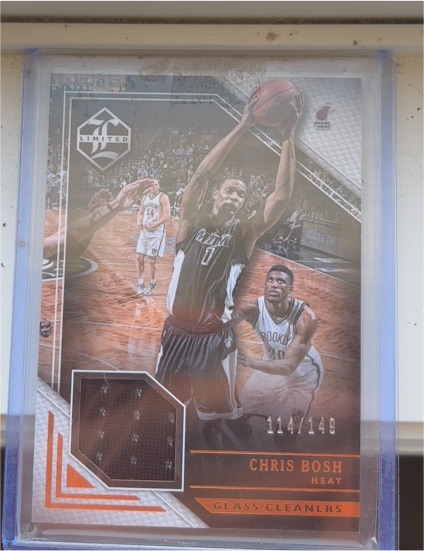 2015-16 Panini Limited #15 Chris Bosh Glass Cleaners — front