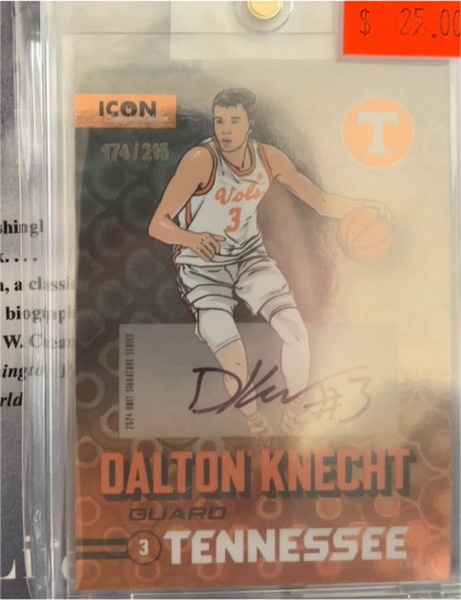 2024 Onit Athlete Icon #174 Dalton Knecht — front