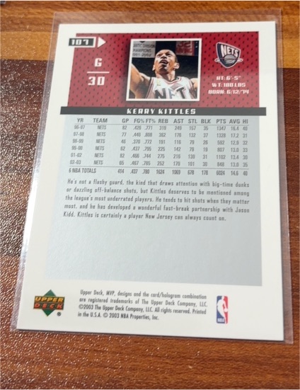 1997-98 Upper Deck Collector's Choice #88 Kerry Kittles — front