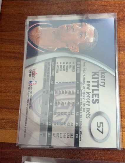 1997-98 Fleer #57 Kerry Kittles — front