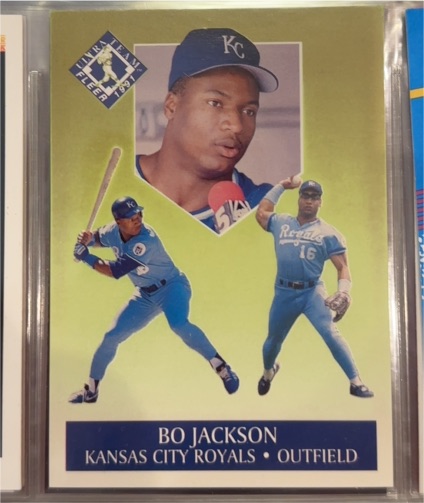 1991 Fleer Ultra Team #6 of 10 Bo Jackson — front