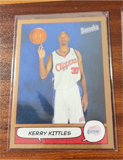 2004-05 Topps Bazooka #75 Kerry Kittles — front