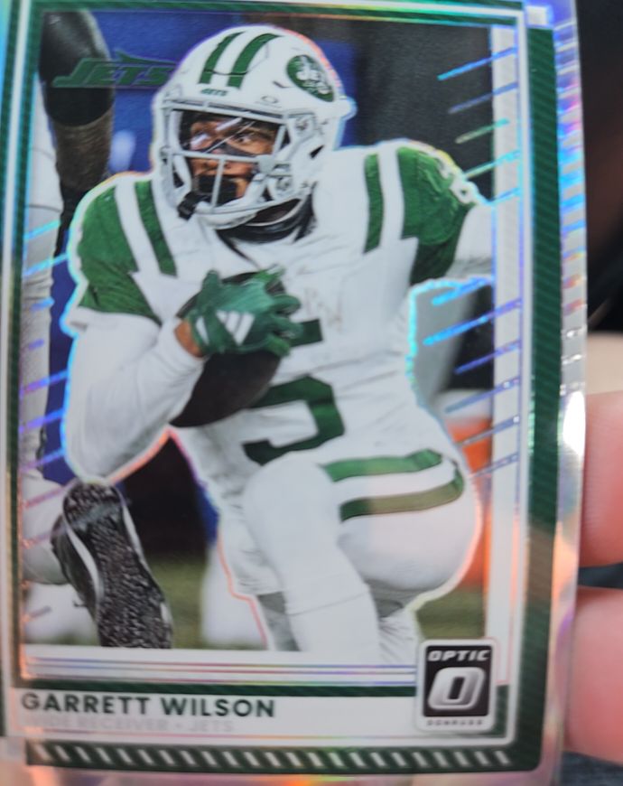 2025 Panini Donruss Optic #95 Garrett Wilson — front