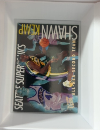 1994-95 Fleer Ultra #8 Shawn Kemp All-NBA Second Team Seattle SuperSonics — front