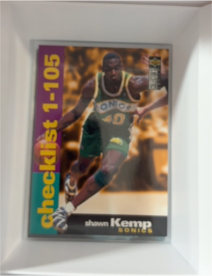 1995-96 Upper Deck Collector's Choice #209 Shawn Kemp — front
