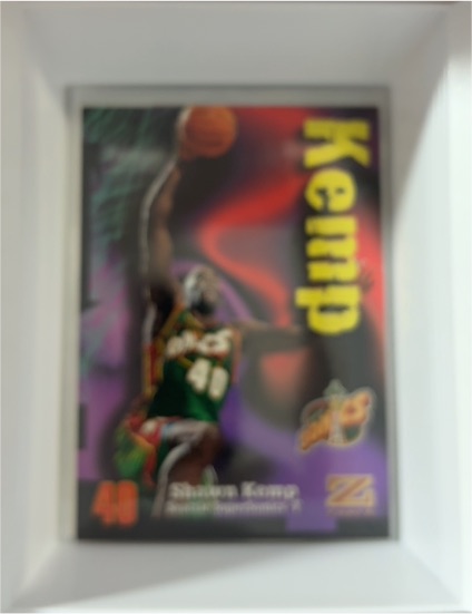 1997-98 Skybox Z-Force #40 Shawn Kemp — front