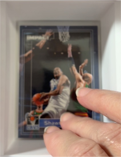 2001 Topps Chrome #1 Shaquille O'Neal — front