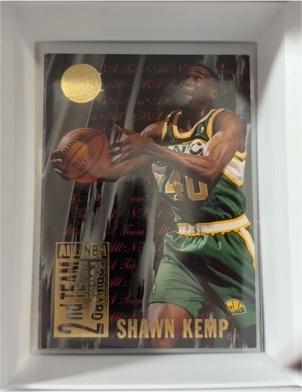 1995-96 Fleer Ultra All-NBA #7 Shawn Kemp — front