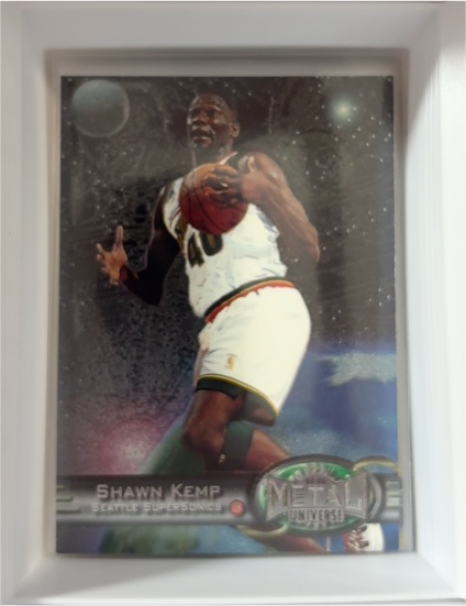 1997-98 Skybox Metal Universe #67 Shawn Kemp — front