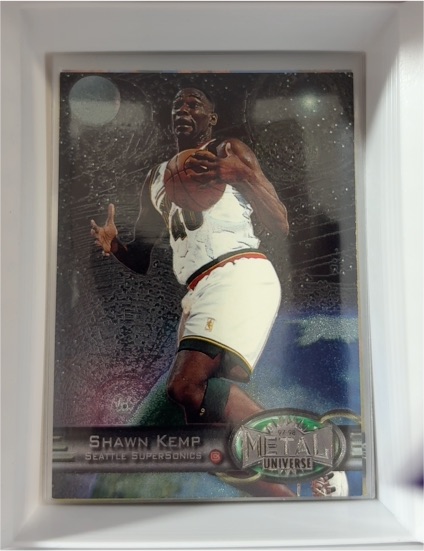 1997-98 Skybox Metal Universe #67 Shawn Kemp — front