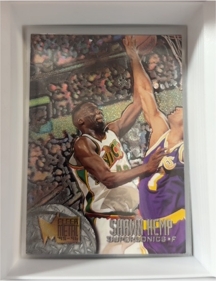 1995-96 Fleer Metal #192 Shawn Kemp — front