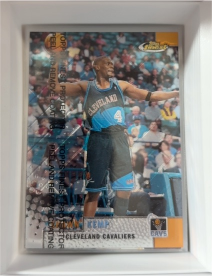 1999-00 Topps Finest #77 Shawn Kemp — front