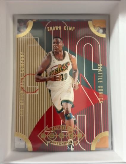 1996-97 Upper Deck Fast Break Connections #FB19 Shawn Kemp — front