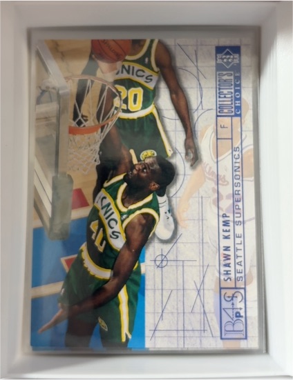 1994-95 Upper Deck Collector's Choice #396 Shawn Kemp — front