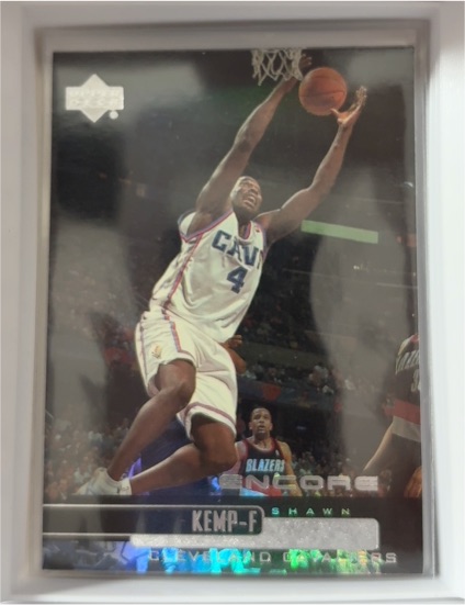 1999-00 Upper Deck Encore #13 Shawn Kemp — front