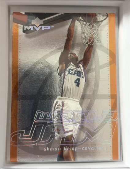 2000-01 Upper Deck MVP World Jam #WJ19 Shawn Kemp — front