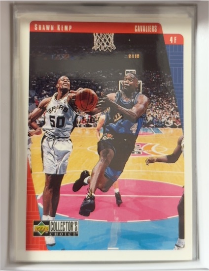 1997-98 Upper Deck Collector's Choice #222 Shawn Kemp — front