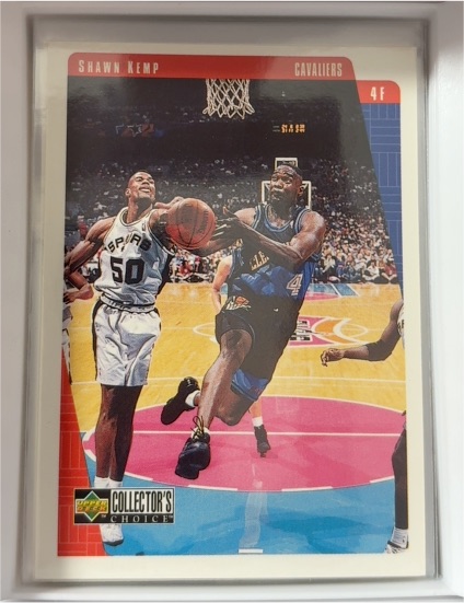 1997-98 Upper Deck Collector's Choice #222 Shawn Kemp Cleveland Cavaliers — front