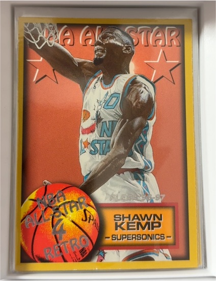 1996-97 Fleer #288 Shawn Kemp NBA All-Star Retro — front
