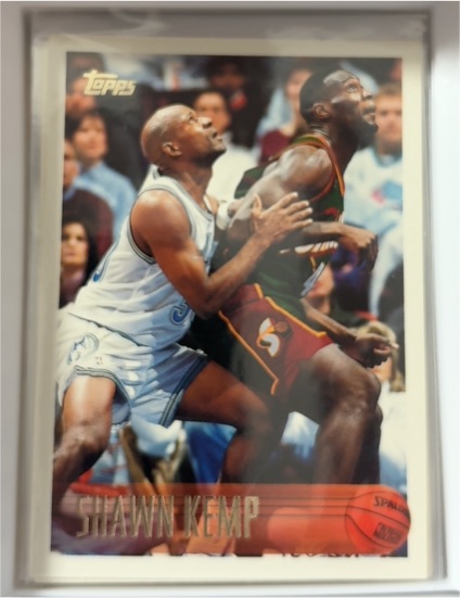 1996-97 Topps #50 Shawn Kemp — front