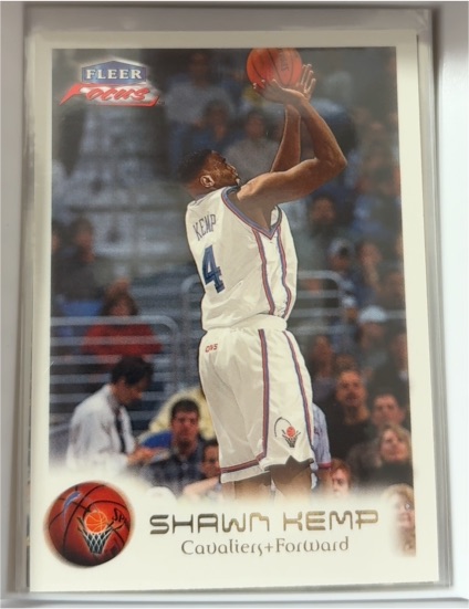 1999-00 Fleer Focus #41 Shawn Kemp — front