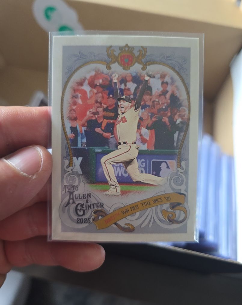 2025 Topps Allen & Ginter #SV-5 Freddie Freeman Sweet Victory — front