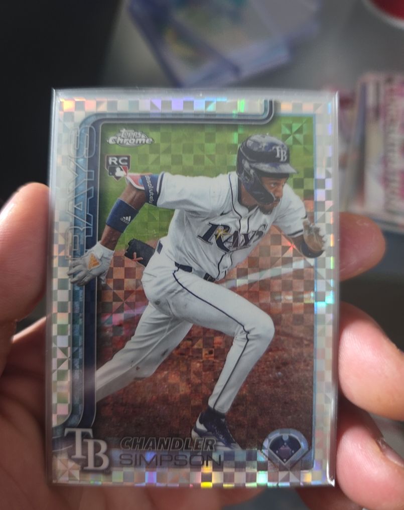 2025 Topps Chrome Update #USC179 Chandler Simpson — front