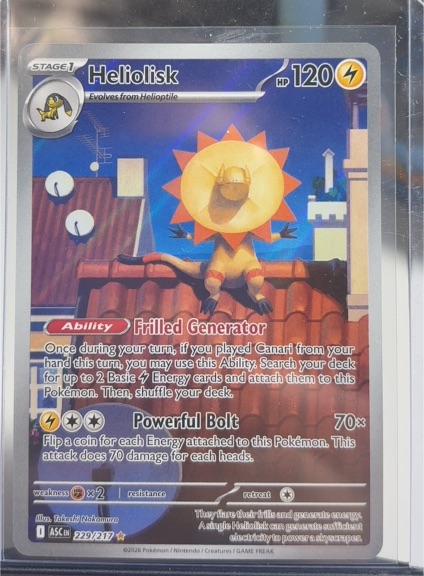 2026 Pokémon #229 Heliolisk — front