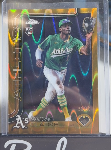 2025 Topps Chrome Update #USC15 Denzel Clarke — front