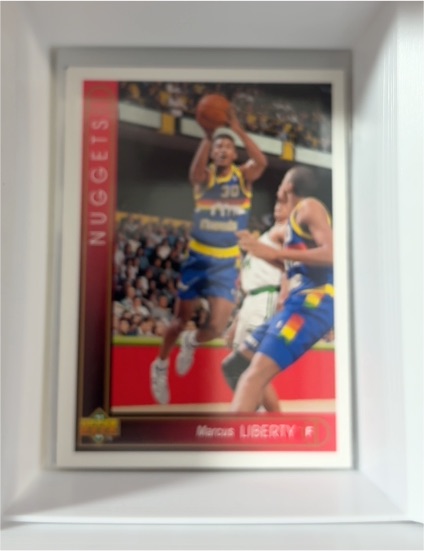 1993-94 Upper Deck #81 Marcus Liberty — front