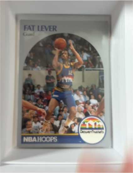 1990 NBA Hoops #97 Lafayette Lever — front