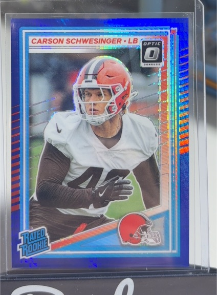 2025 Panini Donruss Optic #217 Carson Schwesinger — front