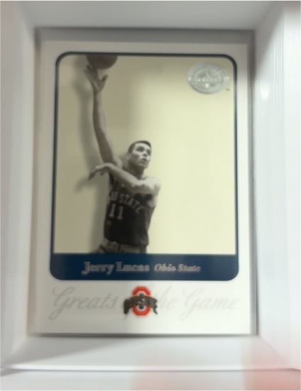 2001 Fleer Greats of the Game #35 Jerry Lucas — front