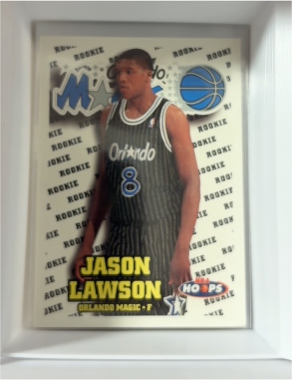 1997-98 Hoops #174 Jason Lawson — front